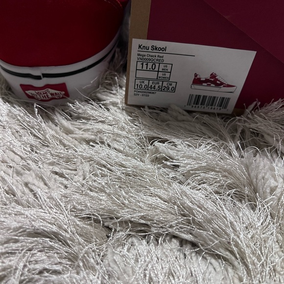 Vans Knu Skool Check Red ✅ - Picture 4 of 4